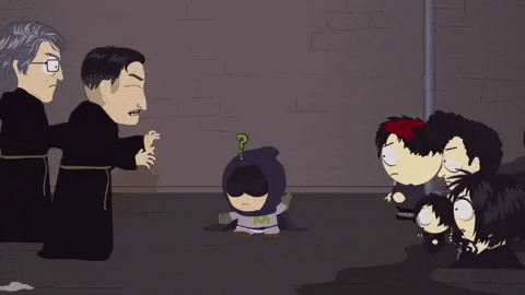 Mysterion With A Cult GIF