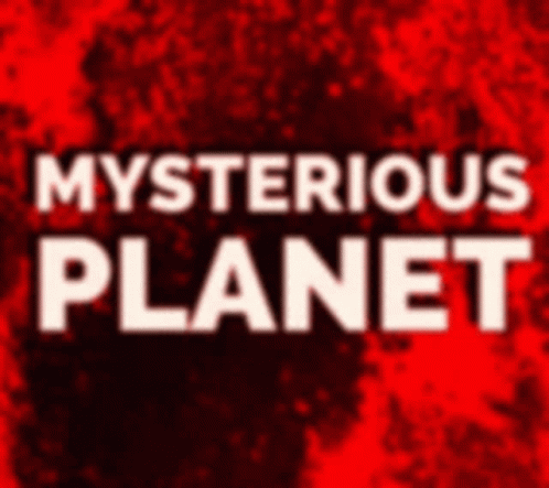 Mysterious Red Palnet GIF
