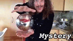 Curly Guy Does Fake Mystery Tricks GIF