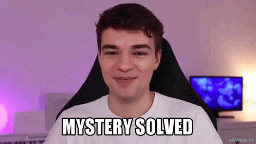 Arthur Cheerfully States Mystery Solved GIF