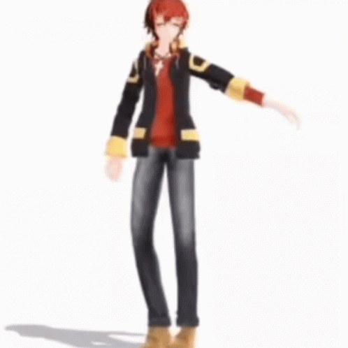 Mystic Messenger Character Dance GIF