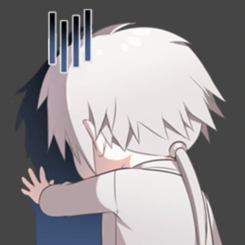 Mystic Messenger Character Sad Leaning GIF