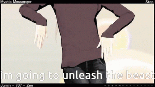 Mystic Messenger Dance GIF