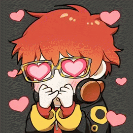 Mystic Messenger Heart Eyes GIF