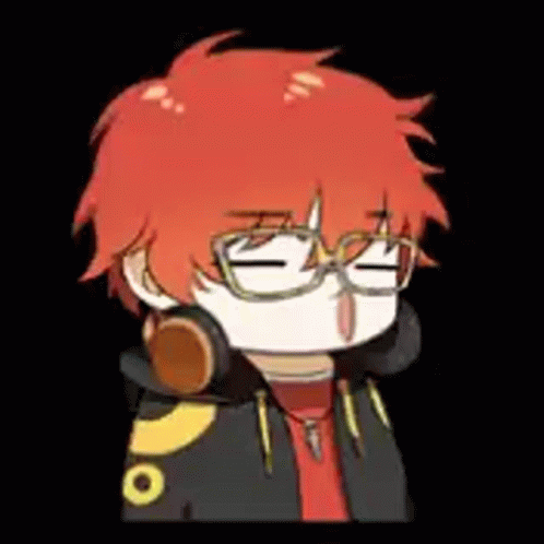 Mystic Messenger Kissy Face GIF