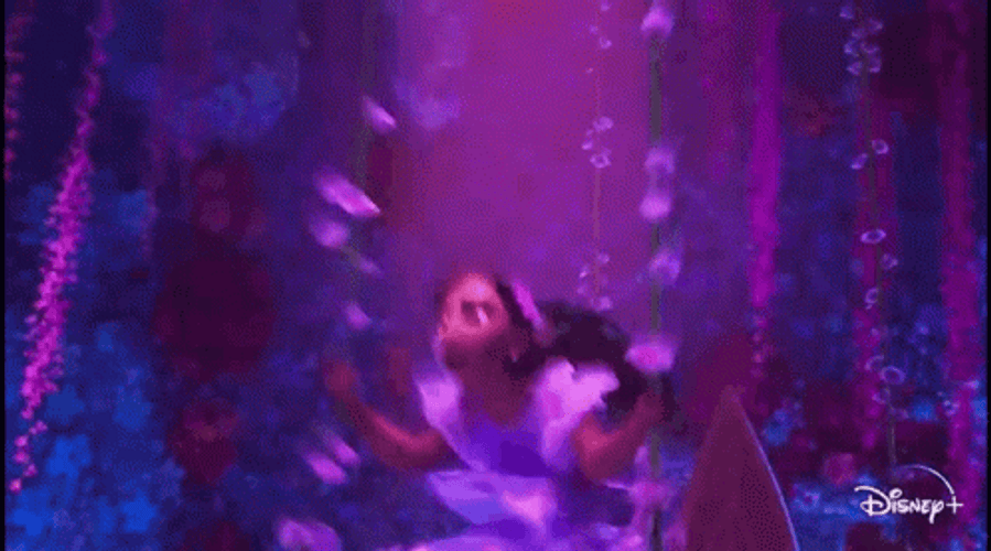 Mystical Isabela Madrigal Big Swing Encanto GIF