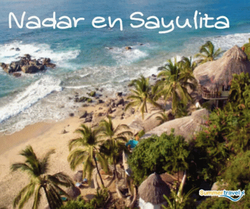 Nadar En Sayulita Beach View GIF