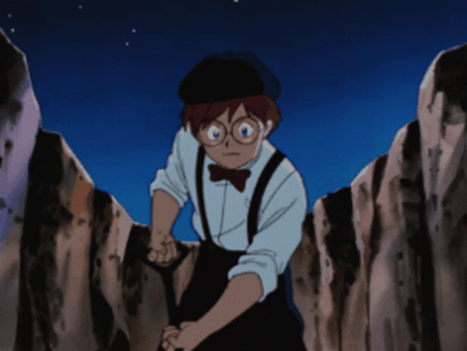 Nadia The Secret Of Blue Water Digging GIF