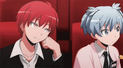 Nagisa And Karma Anime Tentacles GIF