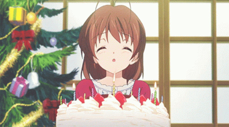 anime happy birthday chibi