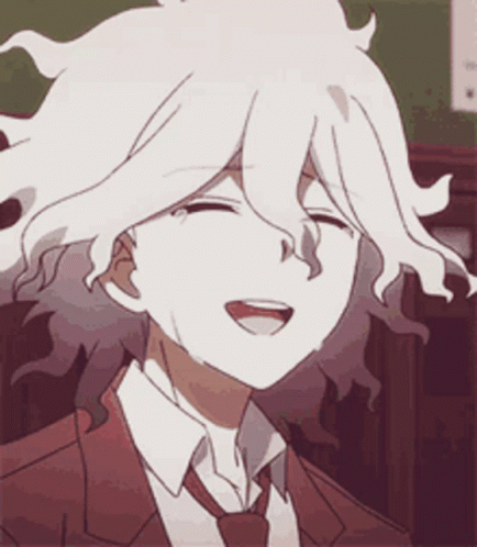 Nagito Happy While Crying GIF
