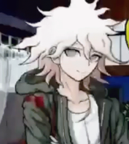 Video Game Nagito Disappearing GIF