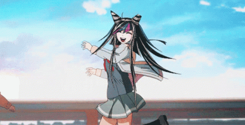 Nagito Hajime Ibuki Chiaki Goofing Around GIF