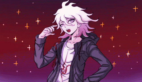 Nagito On A Sailor Moon Costume GIF