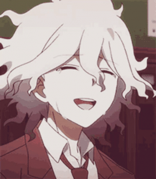 Nagito Happy While Crying GIF