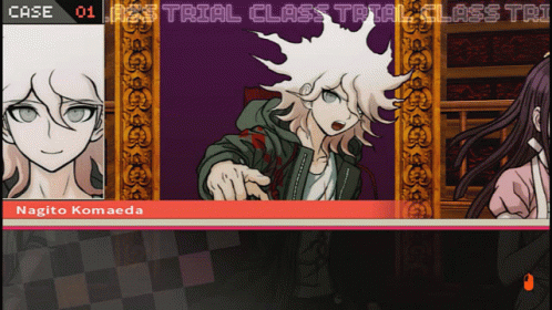 Nagito Komaeda Objection GIF