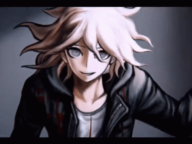 Nagito Talking Inside Television GIF