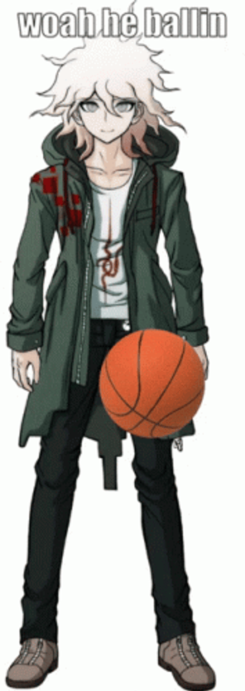 Nagito Woah He Ballin GIF
