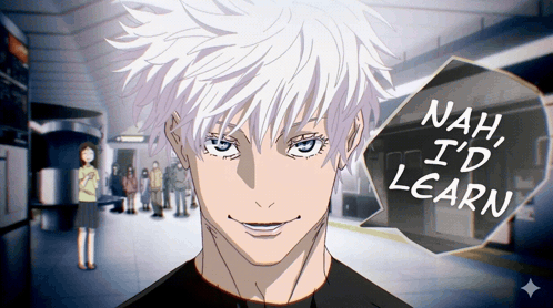 Nah I 'D Learn Is Written In A Speech Bubble GIF
