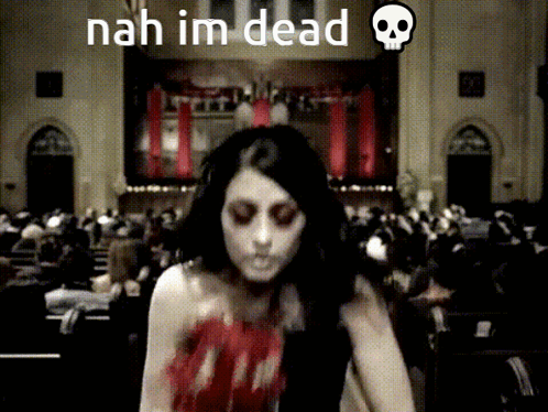 Nah Im Dead Tracy Phillips In Coffin GIF