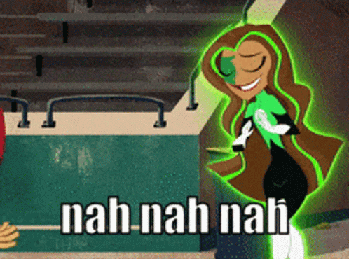 Nah Nah Nah Green Lantern GIF