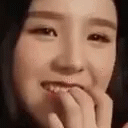 Cute Asian Girl Nail Biter GIF