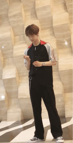 Wang Yibo Nail Biter GIF