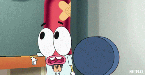 Pinky Malinky Nail Biter GIF