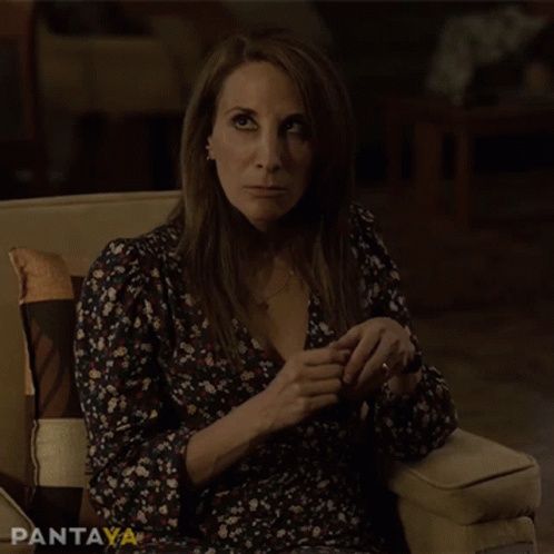 Old Woman Nail Biter GIF