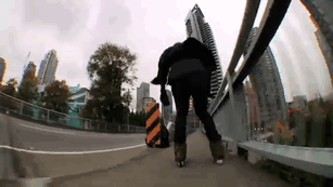 Nailed It Roller Skating Jump GIF
