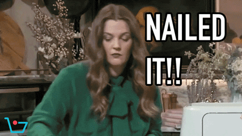 Nailed It Sandwich Drew Barrymore GIF