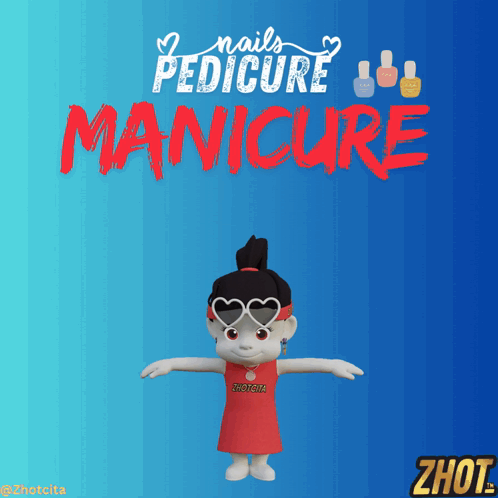 Nails Pedicure Manicure Poster
