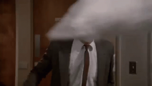 Naked Gun Frank Drebin With Pillow On Face GIF