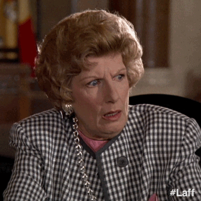 Naked Gun Mayor Lillian Barkley Surprised GIF