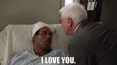 Naked Gun Officer Nordberg I Love You GIF