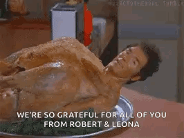 Naked Man Lying on Turkey