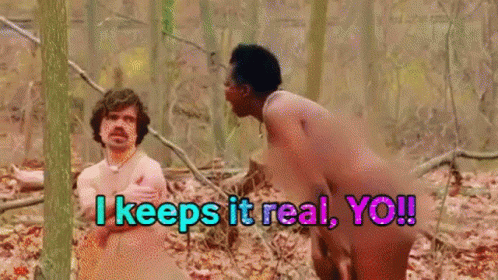Naked People When Keeping It Real Goes Wrong GIF