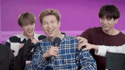 Nam-joon Weird Funny Dance GIF
