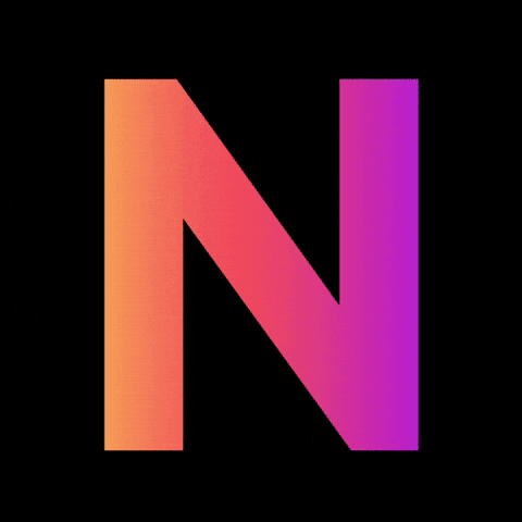 Name Glowing Letter GIF