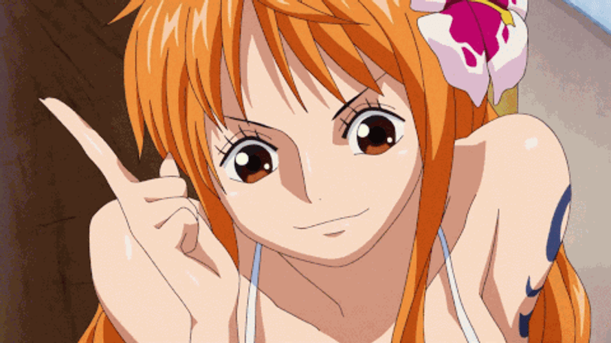 Nami Excited Heart Of Gold