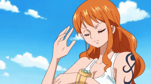 Nami One Piece Complaining GIF