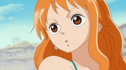 Nami One Piece Wink GIF