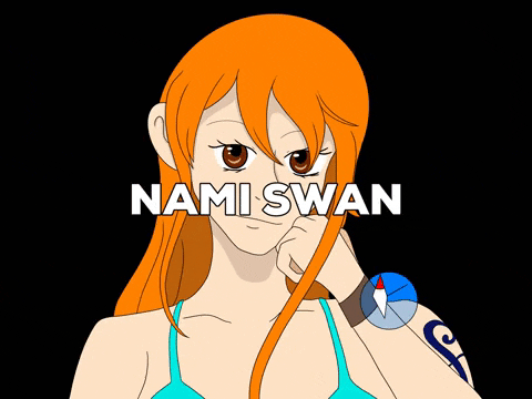Nami Swan Piece GIF