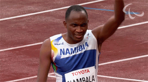 Namibia Paralympics Johannes Nambala GIF