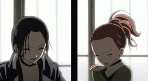 Nana Osaki And Hachi Surprised GIF