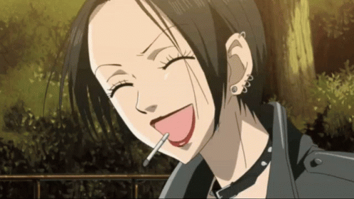 Nana Osaki Loud Laughing GIF