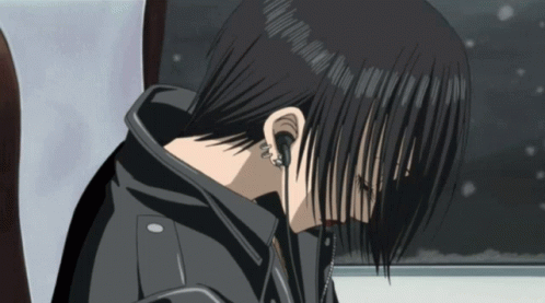Nana Osaki Sleep While Listening Music GIF