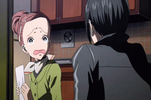 Nana Osaki Teasing Hachi GIF