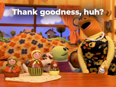 Nanalan Thank Goodness GIF