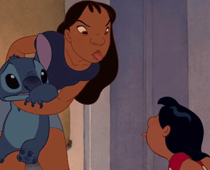 Nani Palekai Teasing Lilo GIF